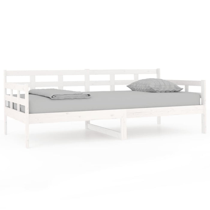 Dormeuse Bianca in Legno Massello di Pino 90x190 cm cod mxl 62812