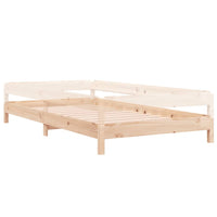 Letto Impilabile 80x200cm in Legno Massello di Pino 820397