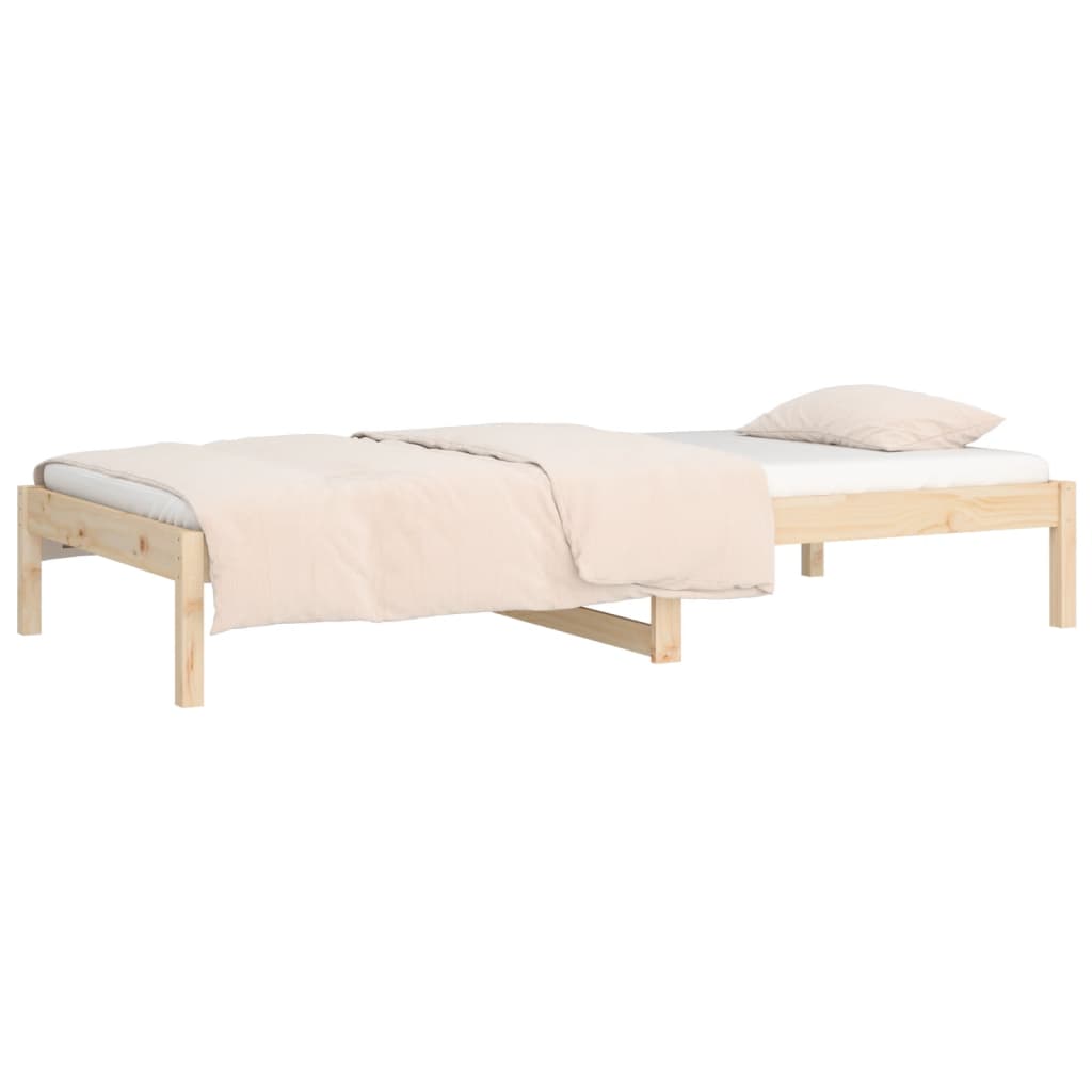 Dormeuse senza Materasso 90x200 cm in Legno Massello di Pino 820412