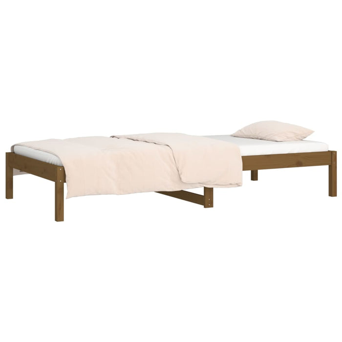 Dormeuse Miele 90x190 cm 3FT Single in Legno Massello di Pino 820425