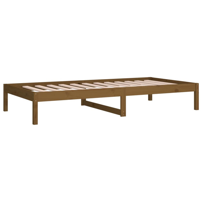 Dormeuse Miele 90x190 cm 3FT Single in Legno Massello di Pino 820425