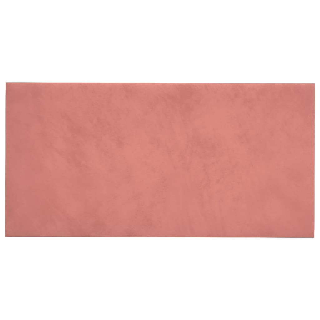 Pannelli Murali 12 pz Rosa 60x30 cm in Velluto 2,16 m² cod mxl 27964