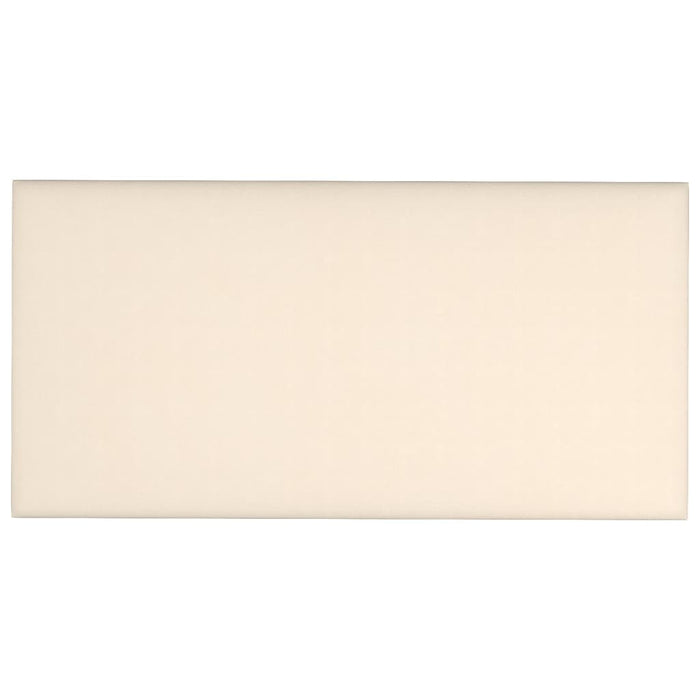 Pannelli Murali 12 pz Crema 60x30 cm Velluto 2,16 m² 343871