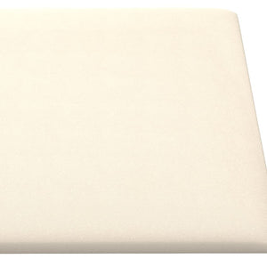 Pannelli Murali 12 pz Crema 60x30 cm Velluto 2,16 m² 343871