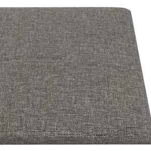 Pannelli Murali 12 pz Grigio Chiaro 90x15 cm Tessuto 1,62 m² cod mxl 20112