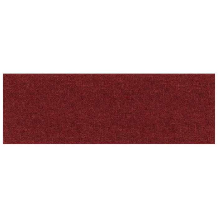 Pannelli Murali 12 pz Rosso Vino 90x30 cm in Tessuto 3,24 m² cod mxl 24776