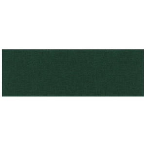 Pannelli Murali 12 pz Verde Scuro 90x30 cm in Tessuto 3,24 m² cod mxl 27965