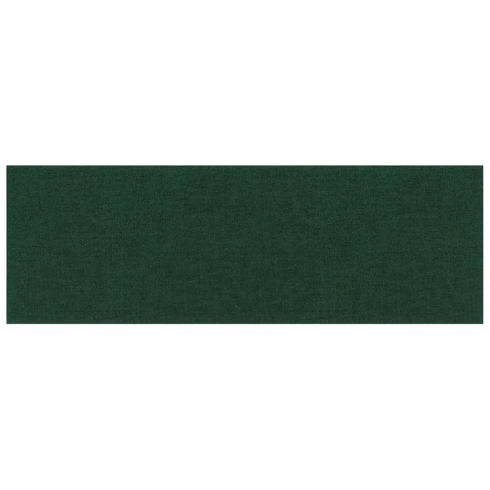 Pannelli Murali 12 pz Verde Scuro 90x30 cm in Tessuto 3,24 m² cod mxl 27965