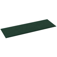 Pannelli Murali 12 pz Verde Scuro 90x30 cm in Tessuto 3,24 m² cod mxl 27965