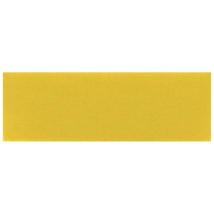 Pannelli Murali 12 pz Giallo Scuro 90x30 cm Tessuto 3,24 m² cod mxl 5892