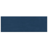 Pannelli Murali 12 pz Blu 90x30 cm Velluto 3,24 m² 343918