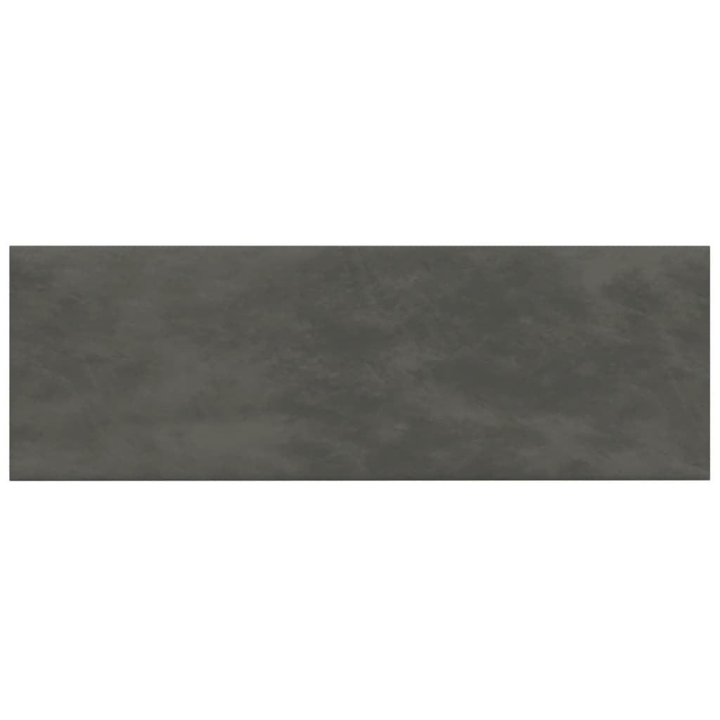 Pannelli Murali 12 pz Grigio Scuro 90x30 cm Velluto 3,24 m²