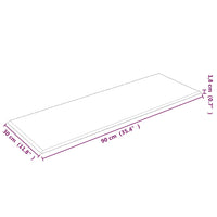 Pannelli Murali 12 pz Rosa 90x30 cm Velluto 3,24 m²