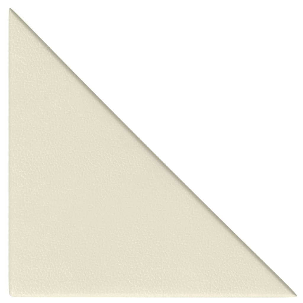 Pannelli Murali 12 pz Crema 30x30 cm in Similpelle 0,54 m² cod mxl 25427