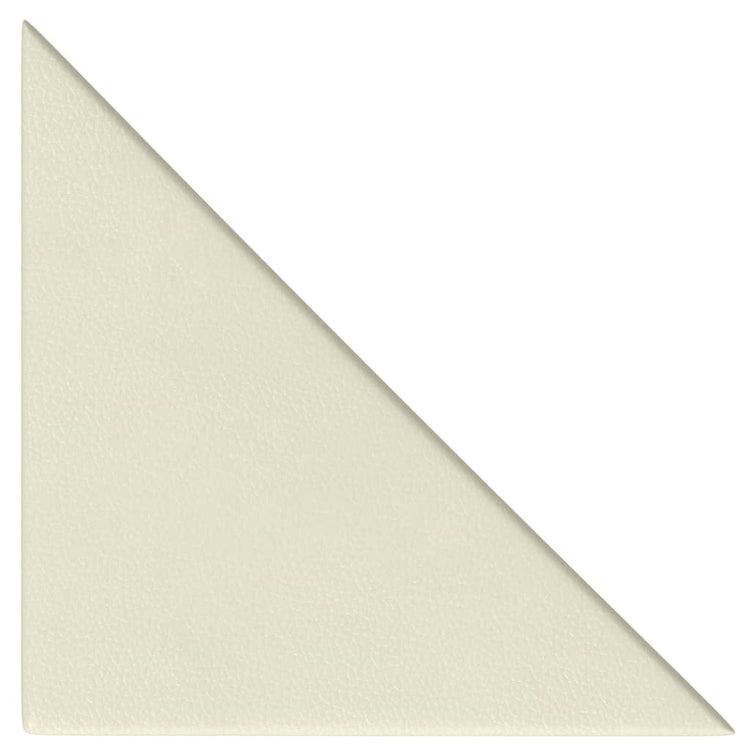 Pannelli Murali 12 pz Crema 30x30 cm in Similpelle 0,54 m² cod mxl 25427