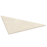 Pannelli Murali 12 pz Crema 30x30 cm Velluto 1,08 m² cod mxl 68689