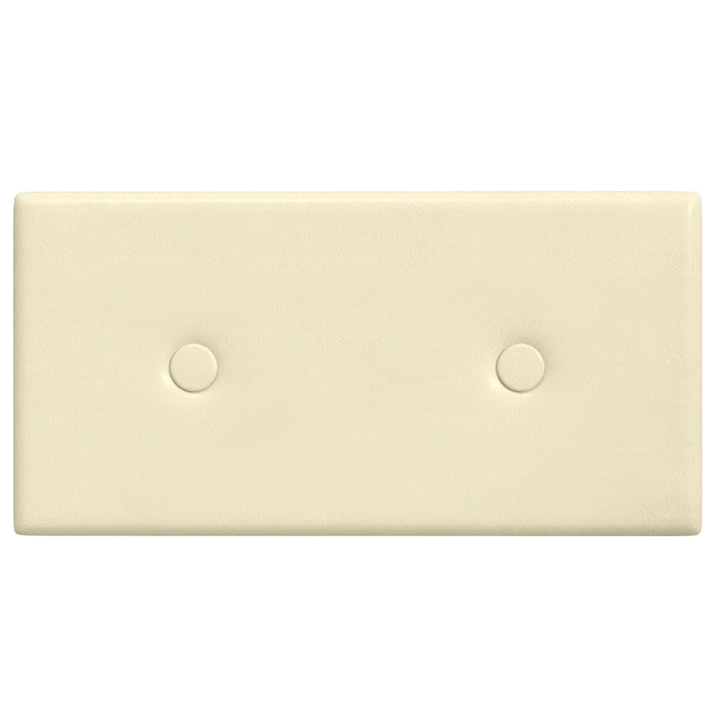 Pannelli Murali 12 pz Crema 30x15 cm in Similpelle 0,54 m² cod mxl 33040