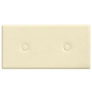 Pannelli Murali 12 pz Crema 30x15 cm in Similpelle 0,54 m² cod mxl 33040