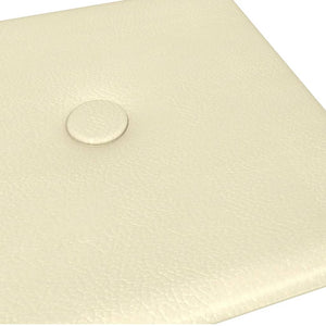 Pannelli Murali 12 pz Crema 30x15 cm in Similpelle 0,54 m² cod mxl 33040