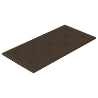 Pannelli Murali 12 pz Marroni 60x30 cm Similpelle 2,16 m²