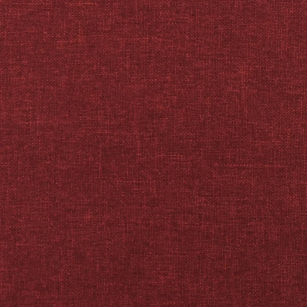 Pannelli Murali 12 pz Rosso Vino 30x30 cm in Tessuto 1,08 m² 344034