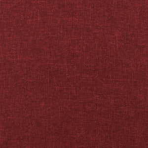 Pannelli Murali 12 pz Rosso Vino 30x30 cm in Tessuto 1,08 m² 344034