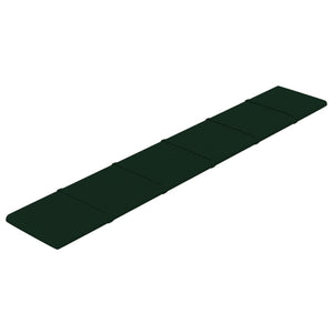 Pannelli Murali 12 pz Verde Scuro 90x15 cm Velluto 1,62 m²