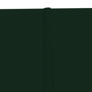 Pannelli Murali 12 pz Verde Scuro 90x15 cm Velluto 1,62 m²