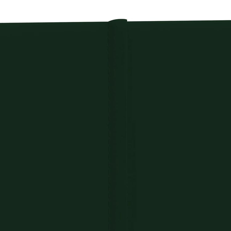 Pannelli Murali 12 pz Verde Scuro 90x15 cm Velluto 1,62 m²