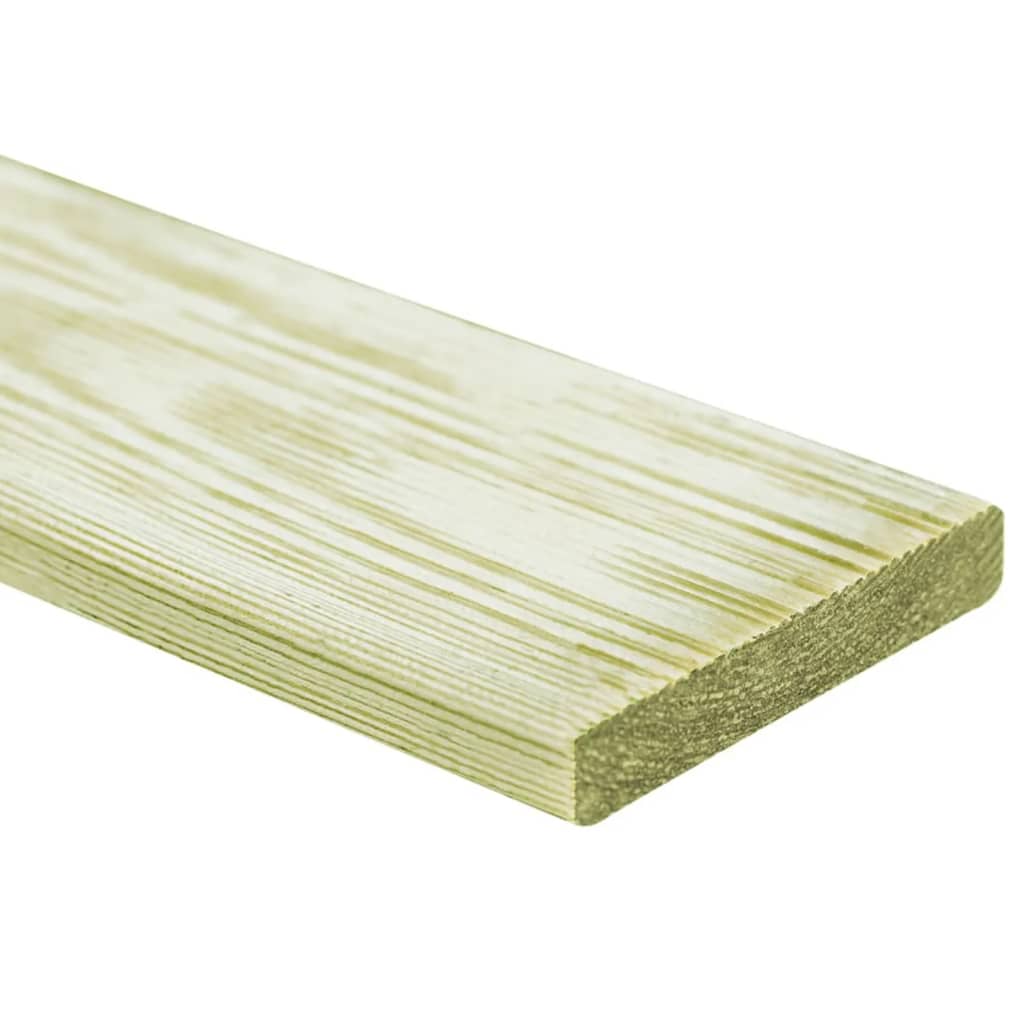 Tavole Pavimento 48pz 5,76 m² 1m Legno Massello Pino Impregnato cod mxl 48747