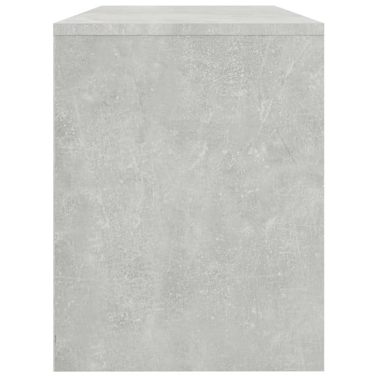 Sgabello Toeletta Grigio Cemento 70x35x45 cm Legno Multistrato 802817