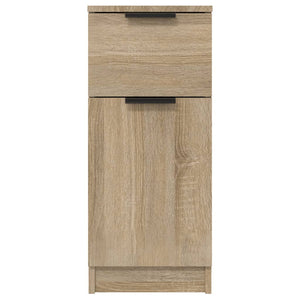 Credenza Rovere Sonoma 30x30x70 cm in Legno Multistrato