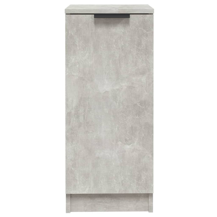 Credenze 2 pz Grigio Cemento 30x30x70 cm in Legno Multistrato cod mxl 14865