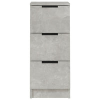 Credenza Grigio Cemento 30x30x70 cm in Legno Multistrato cod mxl 18438