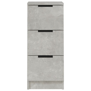 Credenza Grigio Cemento 30x30x70 cm in Legno Multistrato cod mxl 18438