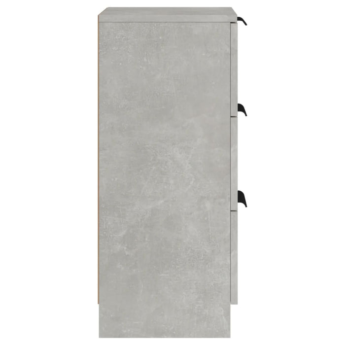 Credenza Grigio Cemento 30x30x70 cm in Legno Multistrato cod mxl 18438