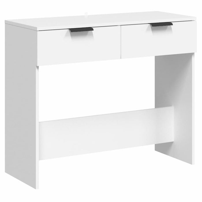 Tavolino da Salotto Bianco 90x36x75 cm in Legno Multistrato 811331