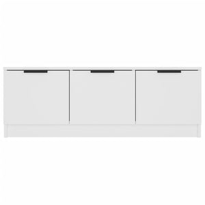 Mobile Porta TV Bianco 102x35x36,5 cm in Legno Multistrato 811358