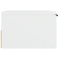 Comodino a Muro Bianco 34x30x20 cm cod mxl 69319