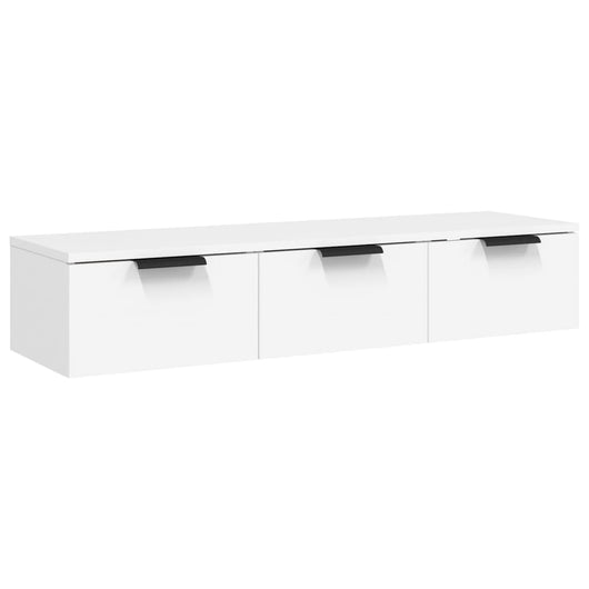 Armadietto a Muro Bianco 102x30x20 cm in Legno Multistrato cod mxl 44430