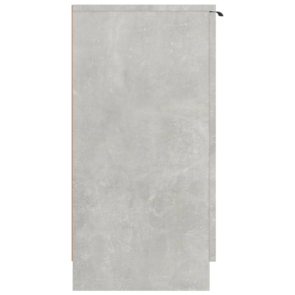 Scarpiera Grigio Cemento 59x35x70 cm in Legno Multistrato cod mxl 41737