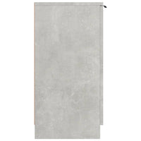 Scarpiera Grigio Cemento 59x35x70 cm in Legno Multistrato cod mxl 41737