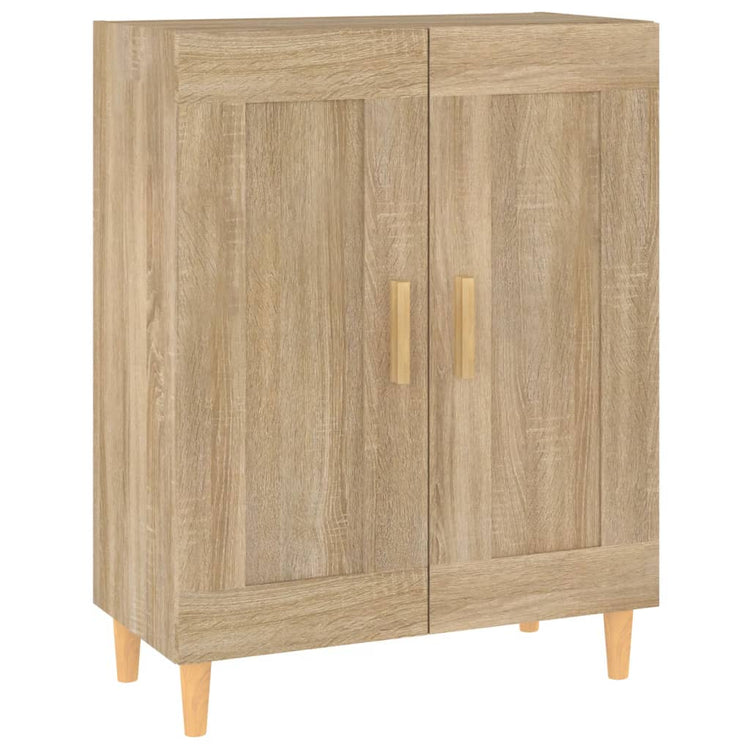 Credenza Rovere Sonoma 69,5x34x90 cm in Legno Multistrato cod mxl 11776