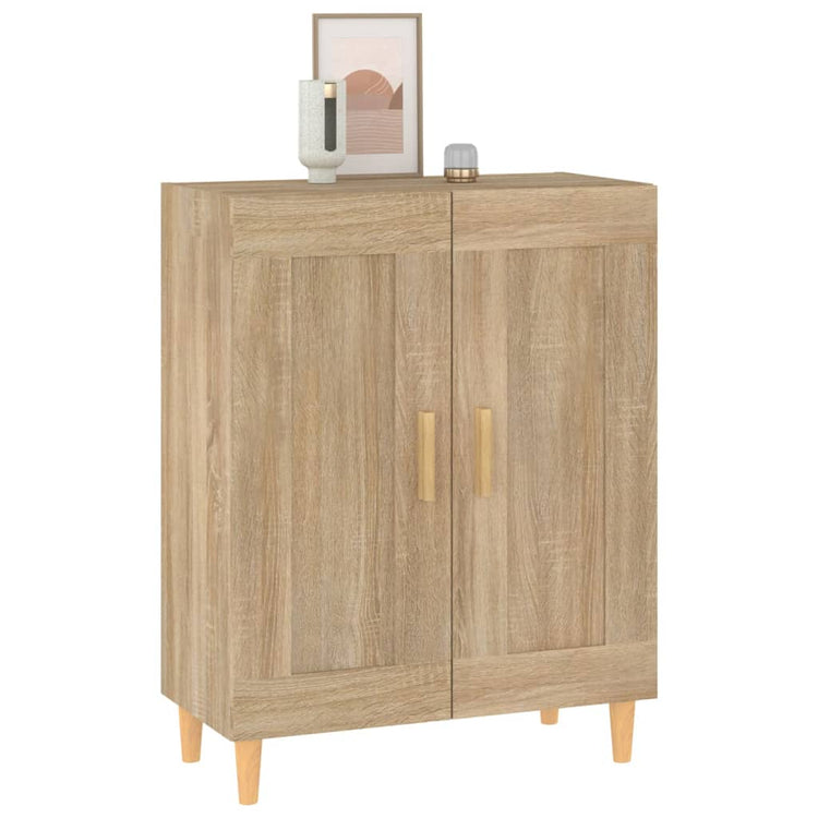 Credenza Rovere Sonoma 69,5x34x90 cm in Legno Multistrato cod mxl 11776