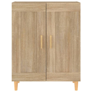 Credenza Rovere Sonoma 69,5x34x90 cm in Legno Multistrato cod mxl 11776