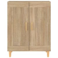 Credenza Rovere Sonoma 69,5x34x90 cm in Legno Multistrato 812135