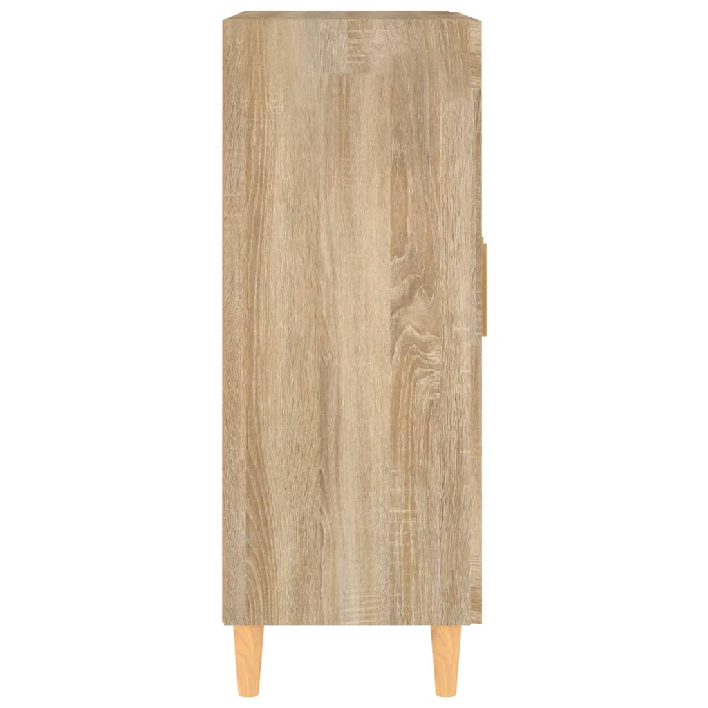 Credenza Rovere Sonoma 69,5x34x90 cm in Legno Multistrato 812135