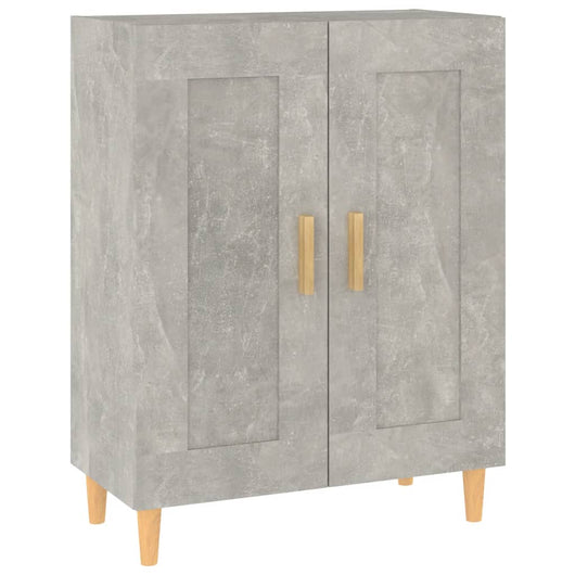 Credenza Grigio Cemento 69,5x34x90 cm in Legno Multistrato cod mxl 27807