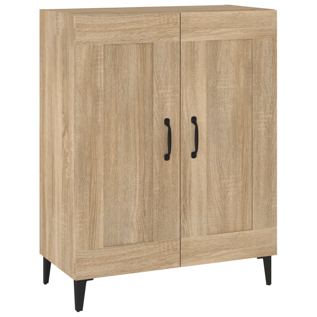 Credenza Rovere Sonoma 69,5x34x90 cm in Legno Multistrato cod mxl 65657