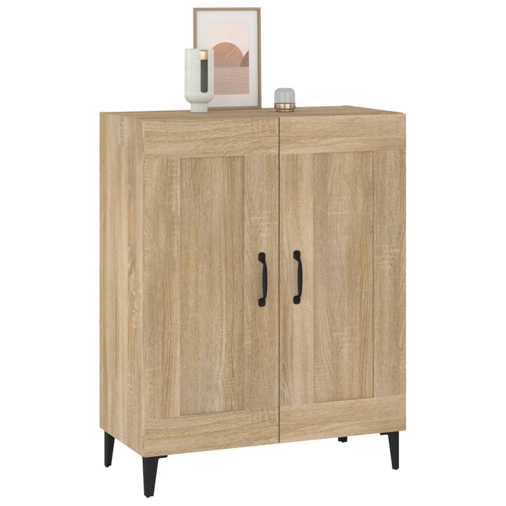 Credenza Rovere Sonoma 69,5x34x90 cm in Legno Multistrato cod mxl 65657